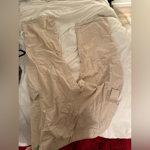 Rewash Men's Light Tan Cargo Pants - Picture 3 of 4